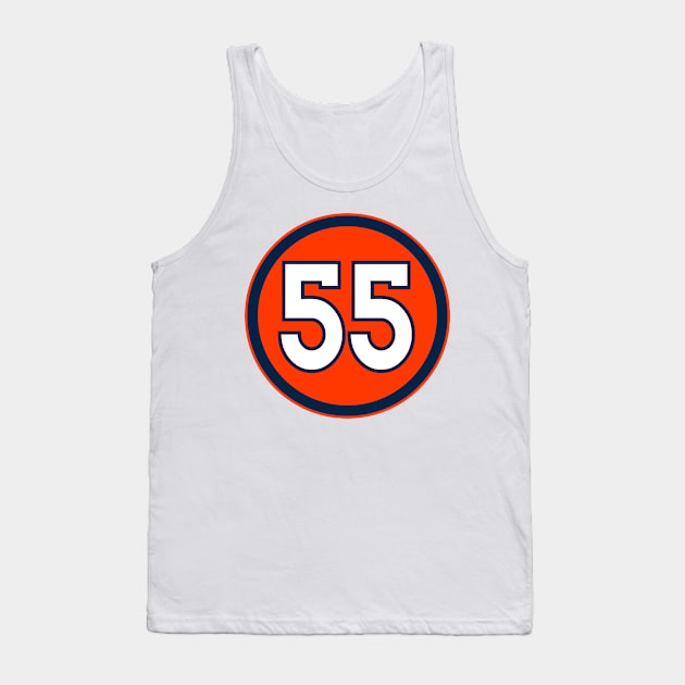 Bradley Chubb Tank Top by naesha stores